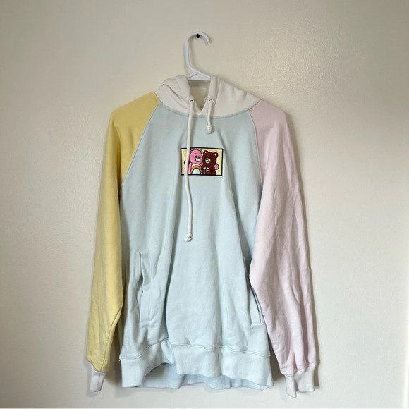 Teddy Fresh x Care Bears Hoodie Pastel size Medium - Picture 1 of 4